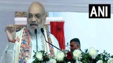 India News | Amit Shah Attends 'Shashwat Mithila Mahotsav 2025' in Gandhinagar