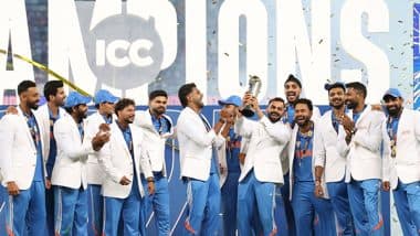 World News | Envoys of Singapore, UAE Congratulate Team India on Winning Champions Trophy