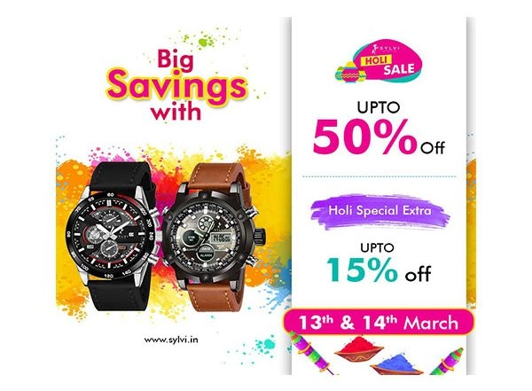 Business News | Sylvi Holi Sale 2025: Celebrate with Colors & Unbeatable Deals - Up to 50% Off!