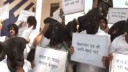 India News | Congress MLAs Protest Outside Madhya Pradesh Assembly Demanding Extension of State Budget Session