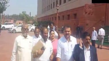 India News | DMK Holds Protest Outside Parliament over Delimitation Issue