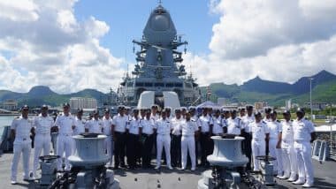 World News | Indian Naval Ship Imphal to Participate in Mauritius National Day Celebration 2025