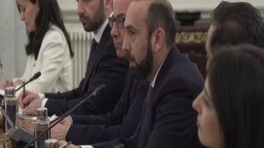 World News | Armenia's Foreign Minister Mirzoyan Eager to Build Ties with India