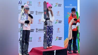 Sports News | Himachal Pradesh Shines at Khelo India Winter Games with Gold, Silver in Women's Ski Mountaineering Vertical Race