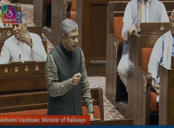 India News | Government Investing Rs 1.14 Lakh Crore Per Year for Enhancing Safety: Railway Minister Ashwini Vaishnaw in Rajya Sabha