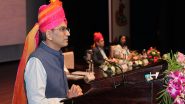 India News | Former CJI Chandrachud Attends Inaugural Ceremony of AIIMS Jodhpur, Calls for Positive Use of Technology