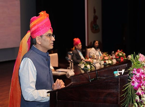 India News | Former CJI Chandrachud Attends Inaugural Ceremony of AIIMS Jodhpur, Calls for Positive Use of Technology