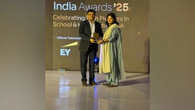 Business News | VIBGYOR Group of Schools Wins Gold at TechEdu India Awards, Strengthens Commitment to Future-Ready Learning