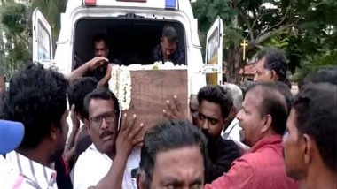 India News | Kerala: Body of Anil Thomas Gabriel Pereira, Killed at Jordan-Israel Border, Laid to Rest