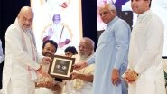 Business News | Grand Ceremony Honors Surishwarji Maharaj's 150th Birth Anniversary: Amit Shah and Pavan Sindhi Pay Tribute