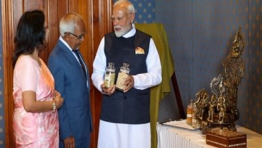 World News | PM Modi Gifts Makhana to Mauritius President