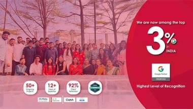 Business News | Hyderabad-based Digital Agency ShootOrder Achieves 2025 Premier Partner Status in the Google Partners Program