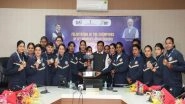 Sports News | Indian Women's Team Felicitated by Sports Minister Mandaviya After Asian Women's Kabaddi Championship Win