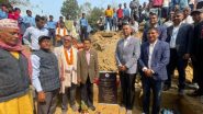 World News | Foundation Stone Laid for School Building Being Constructed with India's Assistance in Nepal's Sunsari District