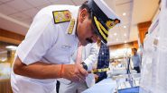 India News | Navy Chief Visits Bharat Electronics Limited Facilities, Reviews Various Defence Systems