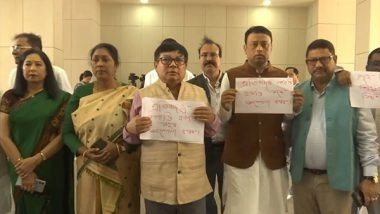India News | Assam: Congress MLAs Protest in Assembly, Demand Discussion on Termination of Polytechnic Faculties