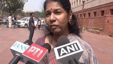 India News | DMK MP Kanimozhi Slams Finance Minister Nirmala Sitharaman's Remarks, Calls BJP Hypocritical