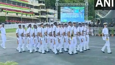 World News | Indian Navy Contingent Takes Part in National Day Parade of Mauritius