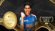 Sports News | Shubman Gill Wins February's ICC Men's Player of the Month Award
