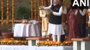 World News | Mauritius: PM Modi Offers Gangajal from Prayagraj Mahakumbh into Ganga Talao