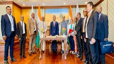 India News | Parliamentary Delegation from Madagascar Calls on Lok Sabha Speaker