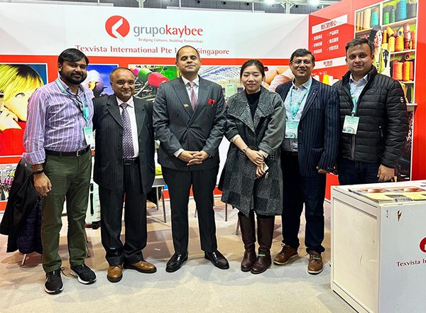 World News | Shanghai  Consulate General Pratik Mathur Visits India Pavilion of Yarn Expo Spring, Interacts with Exhibitors