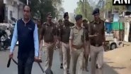 India News | Noida Police Conducts Flag March Ahead of Holi and Friday Prayer