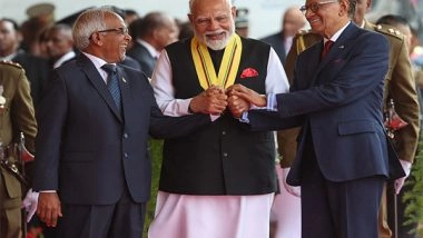 World News | India-Mauritius Ties Advance Across Fronts, PM Modi Invites Mauritian Counterpart to Visit India