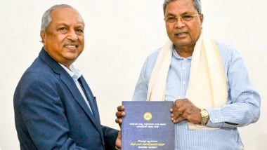 India News | Committee Probing Allegation of 40 Pc Commission by Previous Karnataka Govt Submits Report to CM Siddaramaiah