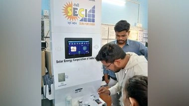 Business News | SECI's CSR Initiative Brings Health ATM Machines to CHCs and PHCs in Banaskantha, Gujarat Under Project Aarogyya