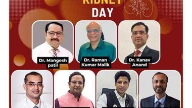 Business News | World Kidney Day 2025: Understanding Kidney Health with Expert Advice on Prevention and Early Diagnosis