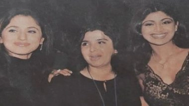 Entertainment News | Nostalgia Alert! Farah Khan Shares Throwback Picture with Shilpa Shetty, Urmila Matondkar