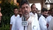 India News | Talks Underway, INDIA Alliance is Always United: DK Shivakumar Ahead of Meeting on Delimitation in Tamil Nadu