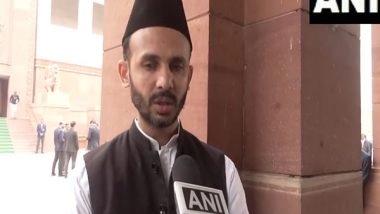 India News | Sambhal MP Zia Ur Rehman Barq Appeals for Peaceful Holi and Jumma Celebrations