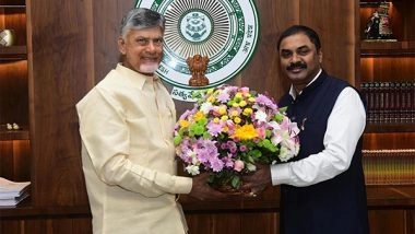 India News | Former DRDO Chairman Meets Andhra CM Chandrababu Naidu