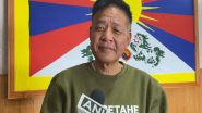 World News | Tibetan Govt-in-Exile President Slams China over Dalai Lama Reincarnation Claims, Calls It 'blasphemous'