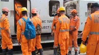 India News | Telangana Tunnel Collapse: Rescue Operations Ongoing for Seven Trapped Workers