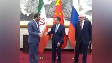 World News | China, Russia, Iran Call for End to Nuke Sanctions on Tehran