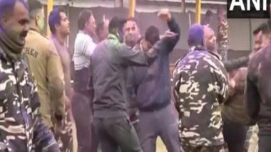 India News | J-K: Sashastra Seema Bal Soldiers Celebrate Holi in Srinagar