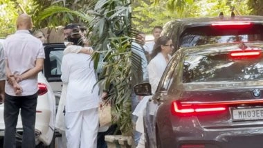 Entertainment News | Alia Bhatt, Ranbir Kapoor, Jaya Bachchan and Others Pay Visit to Ayan Mukerji After His Father Deb Passes Away