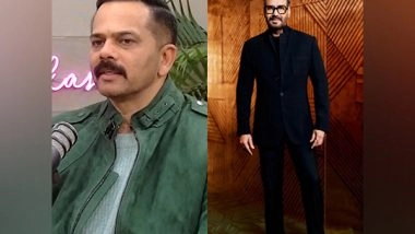 Entertainment News | Ajay Devgn Extends Birthday Wishes to Rohit Shetty in Singham Style