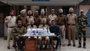 India News | Gurdaspur Police and BSF Recover Drugs, Arms from Across Border in Joint Operation