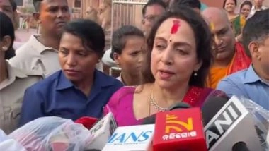 Entertainment News | Hema Malini Offers Prayers at Jagannath Temple in Puri