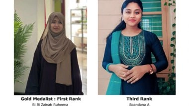 Business News | Cindrebay School of Design Students Secure Top Ranks in Bangalore University's BSc Interior Design & Decoration Program