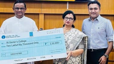 Business News | Min. Chandrima Bhattacharya on Behalf of Ekannoborti Celebrating Womanhood with Hospitality Studies: An Initiative by Xaviers & Chowman