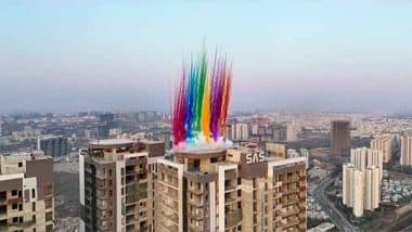 Business News | Hyderabad Witnesses Its Highest Holi Celebration at SAS Crown