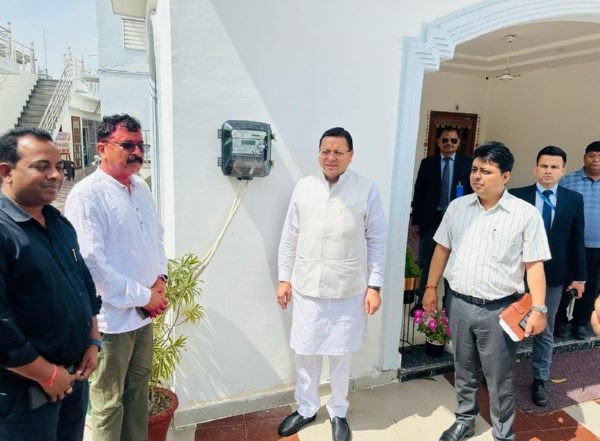 India News | Smart Meter Installed at Residence of Uttarakhand CM Pushkar Singh Dhami