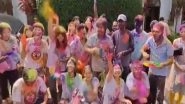 World News | Odisha: Japanese Tourists Celebrate Holi with Zeal and Enthusiasm