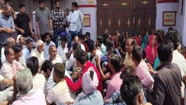 India News | MP: Body Discovery Sparks Protest in Morena, Locals Sit-in at Collector's Bungalow, Demanding FIR