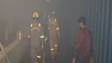 India News | Uttar Pradesh: Fire Breaks out in Garment Company in Noida